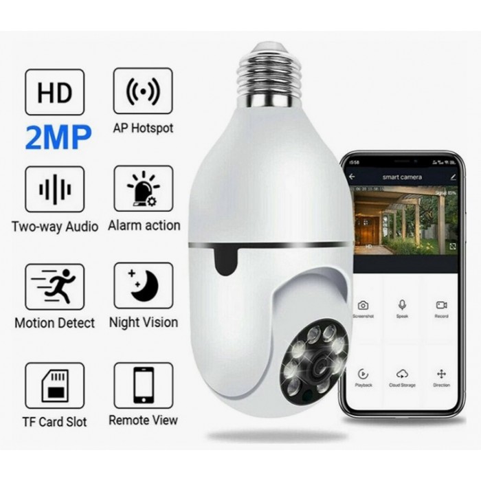 Wi-Fi Κάμερα Παρακολούθησης Full HD 1080p Αδιάβροχη General Trade 