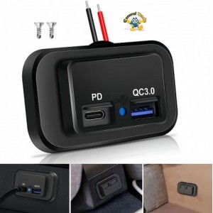 Φορτιστής αυτοκινήτου QC 3.0 – PD General Trade 8599185
