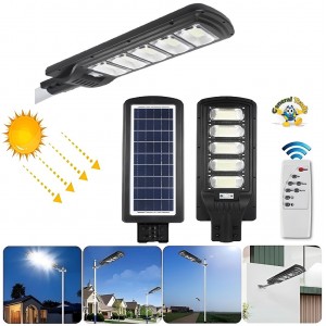 Αδιάβροχο Ηλιακό Φωτιστικό Led Δρόμου 250W 19200LM με Ανιχνευτή Κίνησης και Τηλεχειριστήριο General Trade 8583696