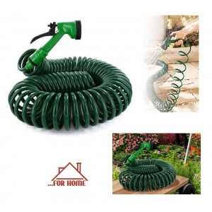 Λάστιχο Επεκτεινόμενο Σετ Coiled Hose 30 μέτρα ForHome 8583466