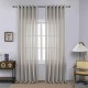 Κουρτίνα Με Κρίκο 270x285cm Μπεζ ForHome