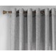 Κουρτίνα Με Κρίκο 270x290cm Γκρι ForHome 8599266