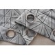 Κουρτίνα Με Κρίκο 140x260cm Γκρι ForHome 8599270