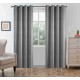 Κουρτίνα Με Κρίκο 140x260cm Γκρι ForHome 8599270