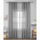 Κουρτίνα Με Κρίκο 270x290cm Γκρι ForHome 8599266