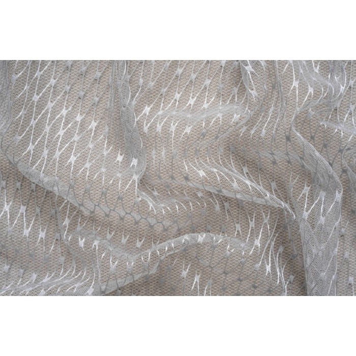 Κουρτίνα Με Κρίκο 270x295cm Γκρι ForHome