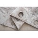 Κουρτίνα Με Κρίκο 140x260cm Μόκα ForHome 