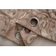 Κουρτίνα Με Κρίκο 140x260cm Καφέ ForHome
