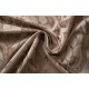 Κουρτίνα Με Κρίκο 140x260cm Καφέ ForHome