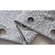 Κουρτίνα Με Κρίκο 140x260cm Γκρι ForHome