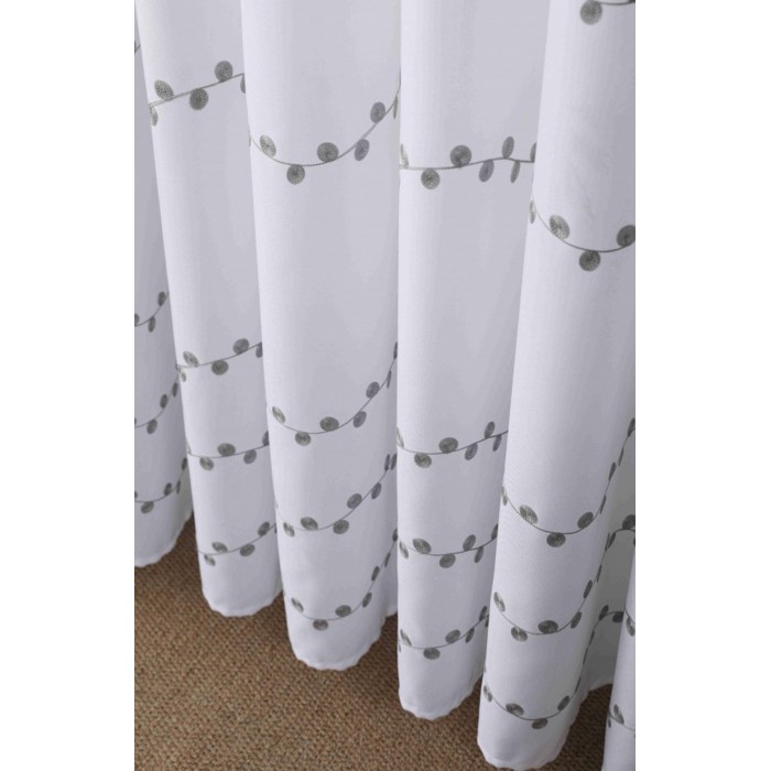 Κουρτίνα Με Κρίκο 270x270cm ForHome 