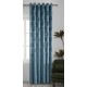 Κουρτίνα Βελούδινη με Κρίκο 275x260cm Πετρολ ForHome