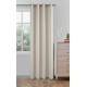 Κουρτίνα Με Κρίκο 140x260cm Μπεζ ForHome