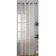 Κουρτίνα Λινό Ημιδιάφανο Με Κρίκο 140x270cm Μπεζ ForHome