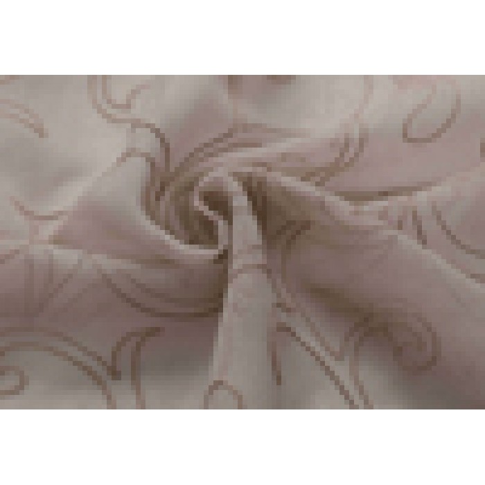 Κουρτίνα Λινό Ημιδιάφανο Με Κρίκο Μπεζ 140x270cm ForHome 4429907