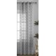Κουρτίνα Λινό Ημιδιάφανο Με Κρίκο 140x270cm Γκρι ForHome