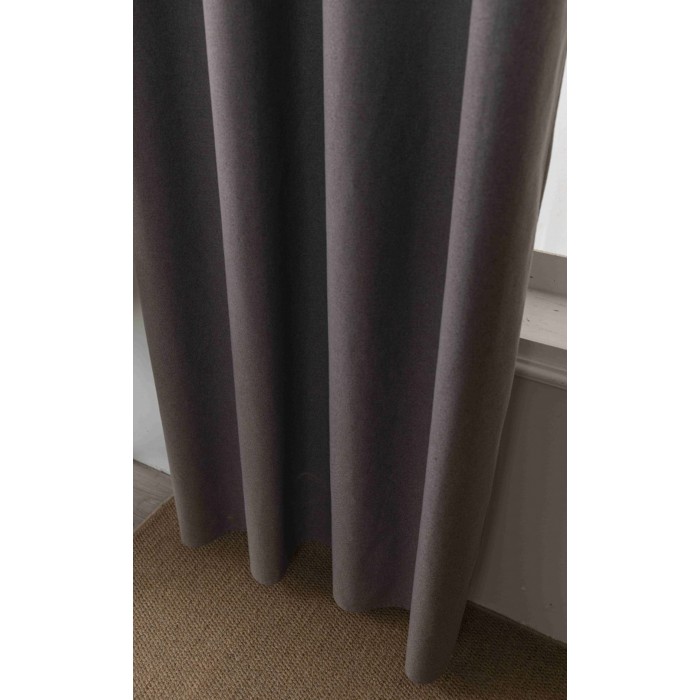 Κουρτίνα Blackout Έτοιμη Με Κρίκο Γκρι Wonderful 270x265cm ForHome 6727434