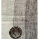 Κουρτίνα με Κρίκο Γάζα-Ριγέ Μπεζ 270x285cm ForHome 4429941