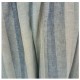 Κουρτίνα με Κρίκο Γάζα-Ριγέ Μπλε 200x140cm ForHome 4429944