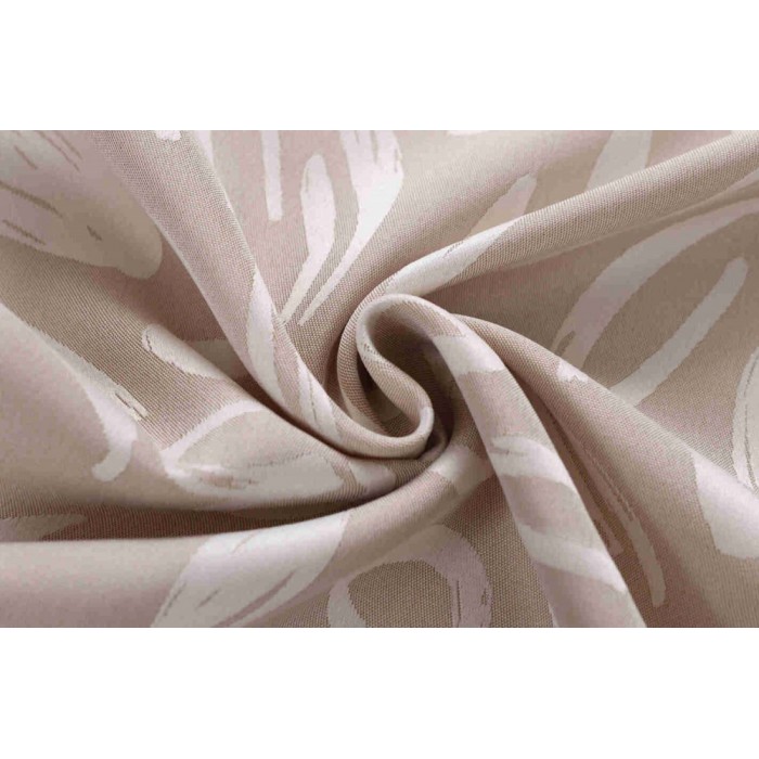 Κουρτίνα Με Τρέσα Εκρού Flower 270x280cm 