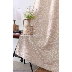 Κουρτίνα Με Τρέσα Εκρού Flower Sweet 270x280cm General Trade 1157288