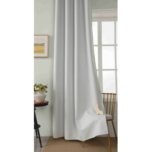 Κουρτίνα Ριγέ με Τρέσα Λευκό Wonderful 270x270cm ForHome 6727431
