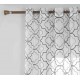 Κουρτίνα Έτοιμη με Κρίκο Μαύρο 140x285cm ForHome