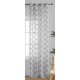 Κουρτίνα Έτοιμη με Κρίκο Μαύρο 140x285cm ForHome