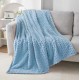 Κουβέρτα Fleece Υπέρδιπλη 220x240cm Μπλε ForHome
