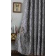 Κουρτίνα Έτοιμη με Κρίκο Σκούρο Γκρι 270x280cm
