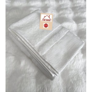 Πετσέτα Προσώπου 50x90cm Λευκό Βάρους 400gr/m² ForHome 9905805