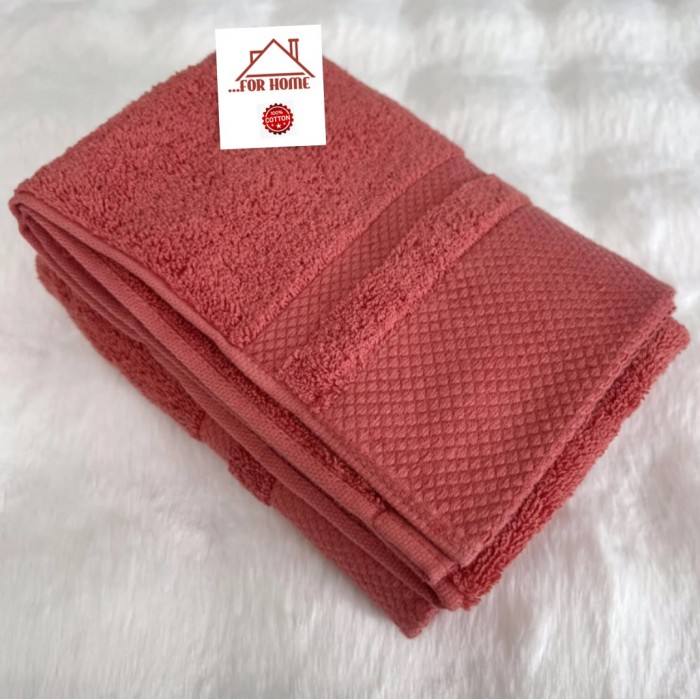 Πετσέτα Προσώπου 50x90cm Μπορντό Βάρους 400gr/m² ForHome