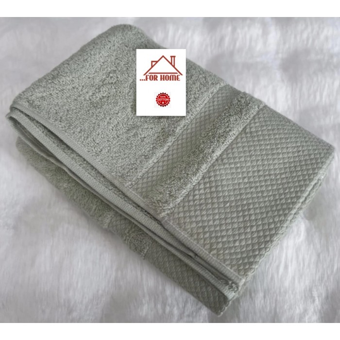 Πετσέτα Προσώπου 50x90cm Πράσινο Βάρους 400gr/m² ForHome