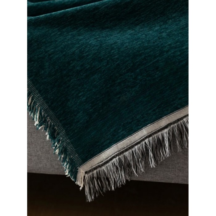 Ριχτάρι Chenille Με Κρόσια