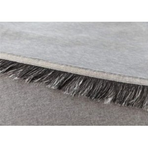 Ριχτάρι Chenille Με Κρόσια 180x240cm Γκρι  ForHome 1003219
