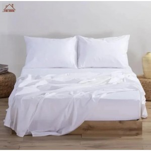 Σεντόνι Διπλό Λευκό Hotel 200x240cm ForHome 9905855