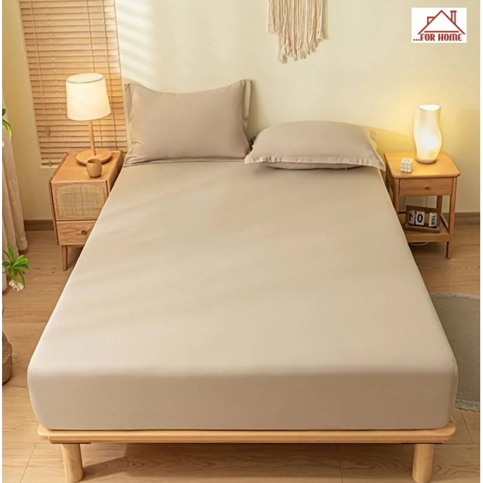 Σεντόνι Διπλό Μπεζ 200x240cm ForHome 