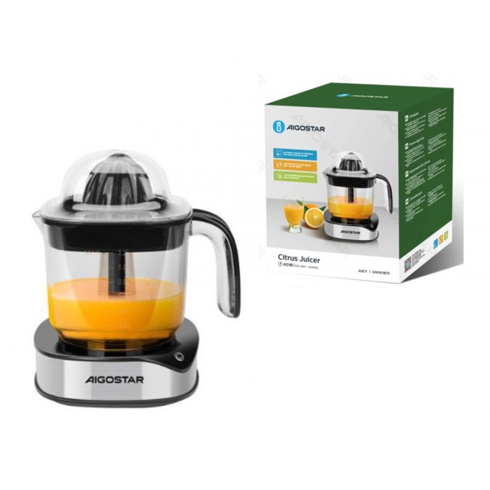 Αποχυμωτής 40W 1200ml 20.7x16.2x24.8cm Citrus Juicer Aigostar 