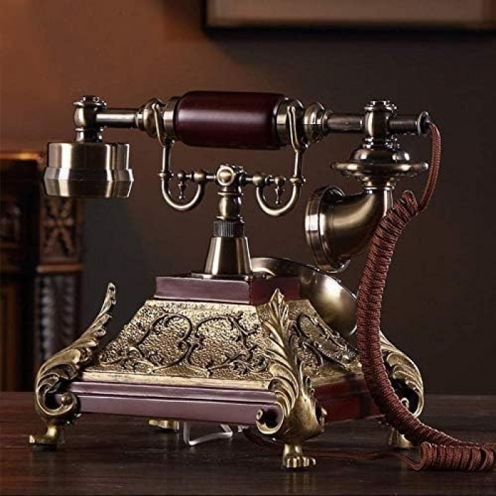 Ενσύρματο Τηλέφωνο Ρετρό Antique Caesar 22x25x23cm ForHome 8583504