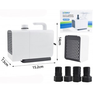 Κυκλοφορητής Νερού - Αντλία Ενυδρείου 80W 4000Lt/S Sobo AQ-6500