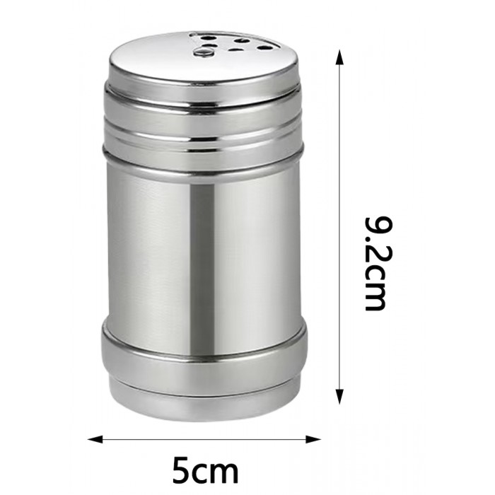 Αλατιέρα/Πιπεριέρα Μεταλλική 5x9.2cm ForHome 