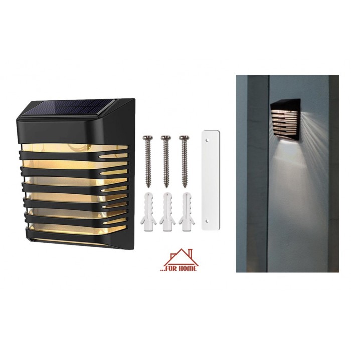 Ηλιακό Φωτιστικό Solar Wall lLght 9x5.3x12cm 