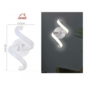 Φωτιστικό Απλίκα LED Τοίχου 9W 720LM 14.5x20.5cm ForHome 7759271