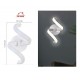Φωτιστικό Απλίκα LED Τοίχου 9W 720LM 14.5x20.5cm ForHome
