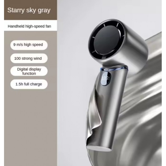 Επαναφορτιζόμενος Μίνι Ανεμιστήρας Air Cooler LED USB General Trade 