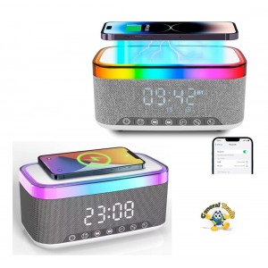 Ασύρματος φορτιστής με ηχείο Bluetooth 15W General Trade 6761770