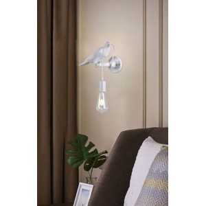 Φωτιστικό Τοίχου με Ντουί E27 Λευκό 17.5x32cm Galifas 07975158