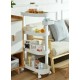 Τρόλει Πλαστικό 4 Θέσεων 46x22x97cm ForHome