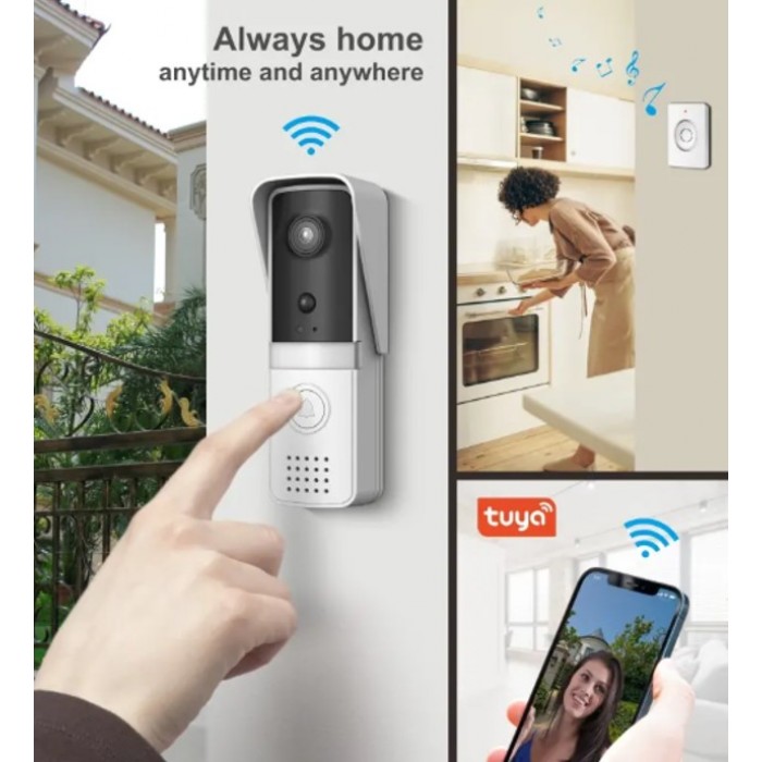Smart WiFi Video Κουδούνι Πόρτας General Trade