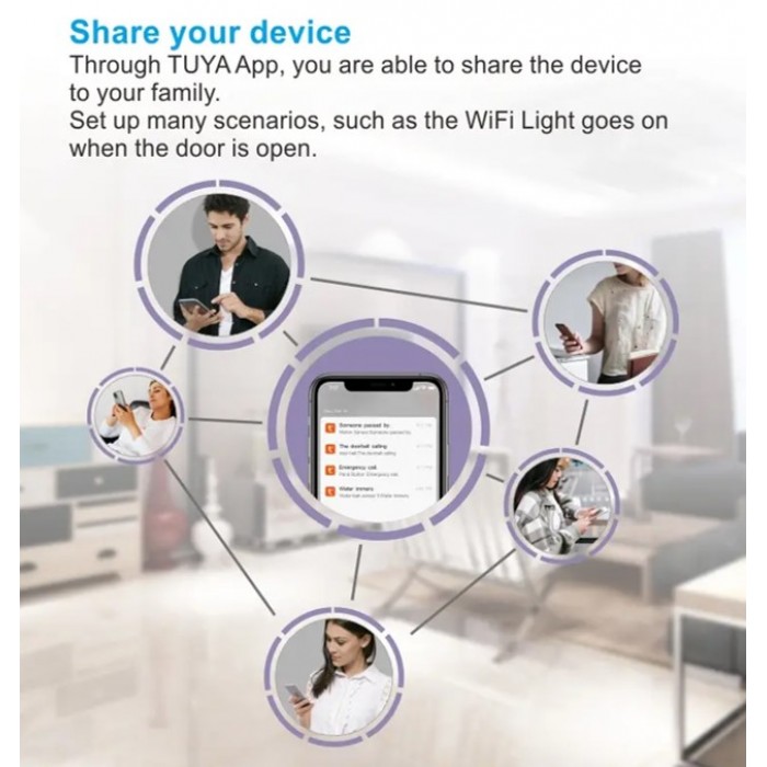Αισθητήρας Ανίχνευσης Κίνησης WiFi General Trade